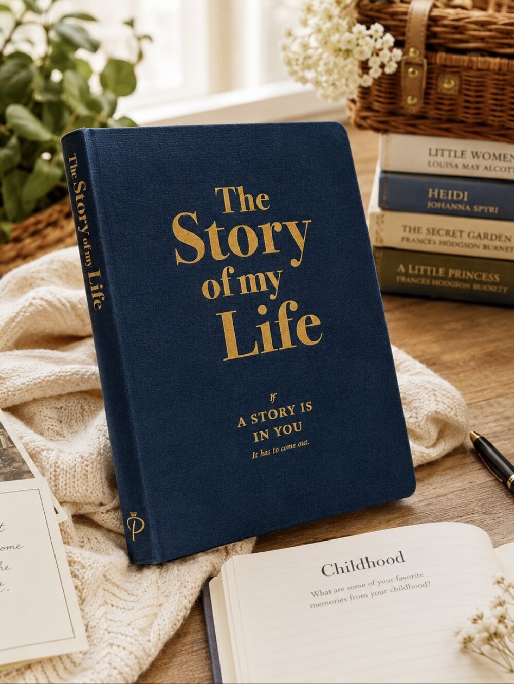 The Story of My Life Guided Memory Journal Keepsake Book